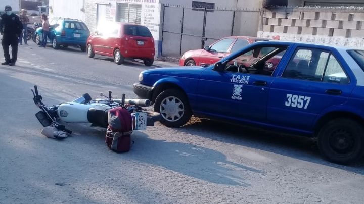 Taxi atropella a una familia en el Pueblo Mágico de Valladolid