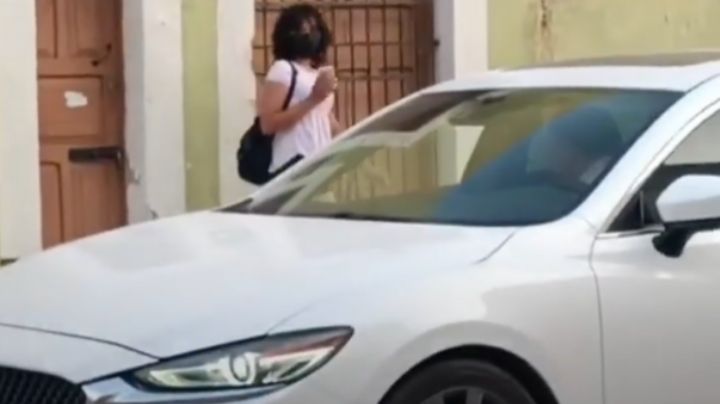 Niña es perseguida por un hombre a bordo de su auto en Campeche: VIDEO