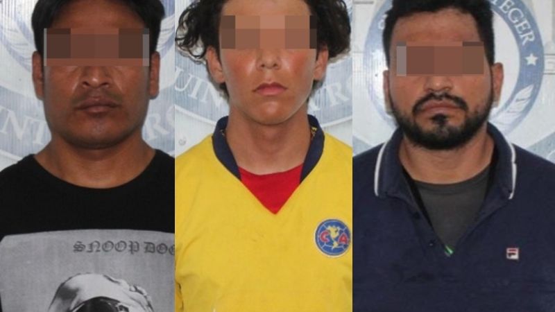 Detienen a tres hombres en la Zona Hotelera de Cancún por posesión de drogas
