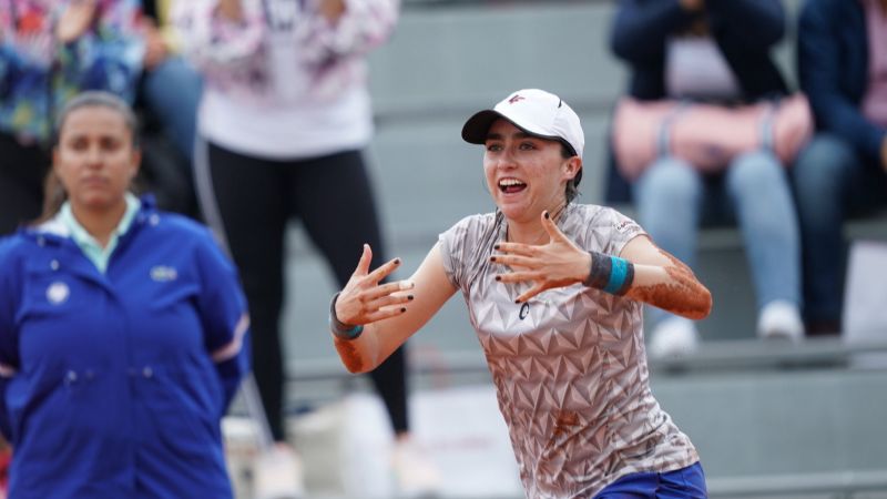 La mexicana  Fernanda Contreras  hace historia en Roland Garros y está entre las mejores