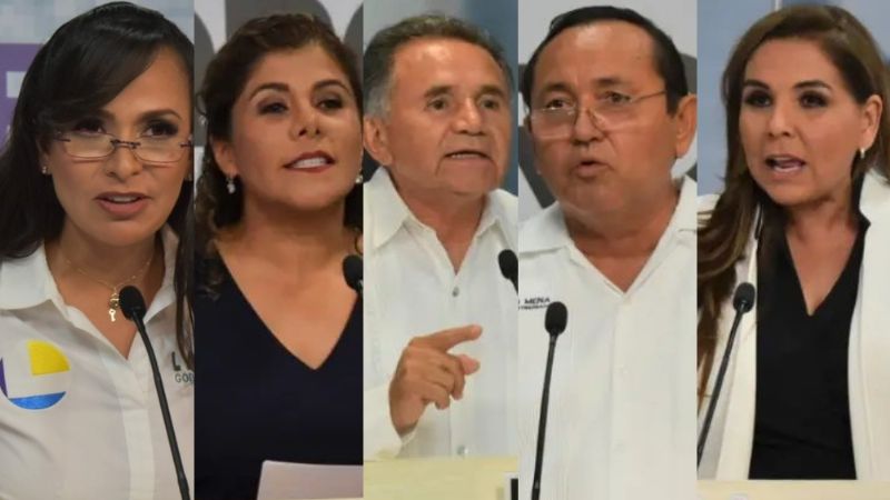 Debate entre candidatos al Gobierno de Quintana Roo, sin hablar de seguridad
