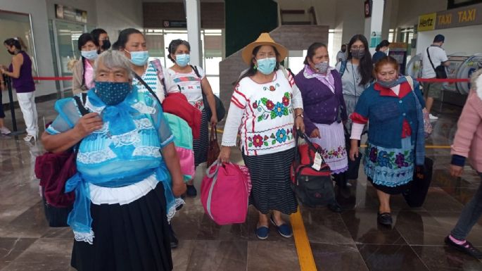 Arriban mujeres indígenas para reunión con Diócesis de Campeche