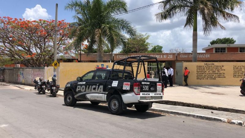 Menor intenta suicidarse dentro de una secundaria en Campeche