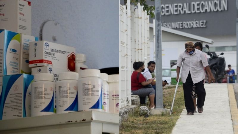 Familiares de pacientes denuncian desabasto de medicinas en el Hospital General de Cancún