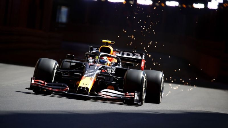 Checo Pérez es segundo en la primera práctica libre del GP de Mónaco