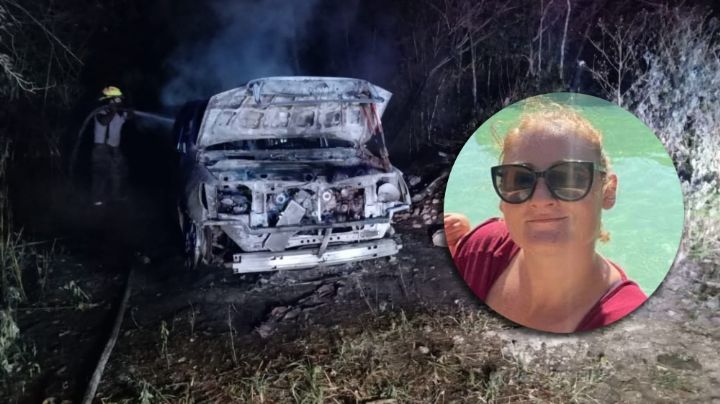 Camioneta quemada en Puerto Morelos, nueva evidencia en el caso de la australiana desaparecida