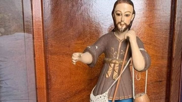 Ladrón 'desvalija' a santo patrono de San Isidro Labrador en Buctzotz