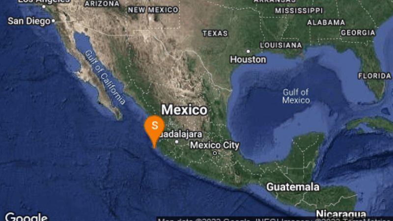 Reportan sismo de 4.2 grados en costas de Jalisco