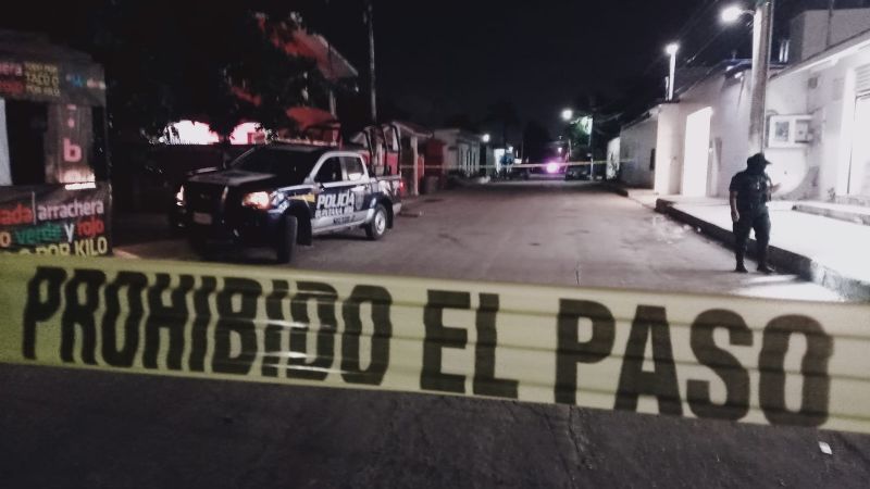 Automovilista se salva de ser ejecutado en la delegación Alfredo V. Bonfil, Cancún