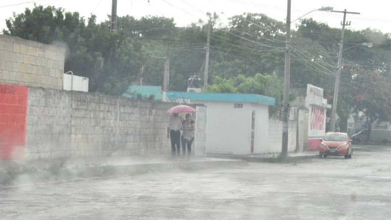 Clima en Mérida: julio llega a su fin con fuertes lluvias este domingo 31