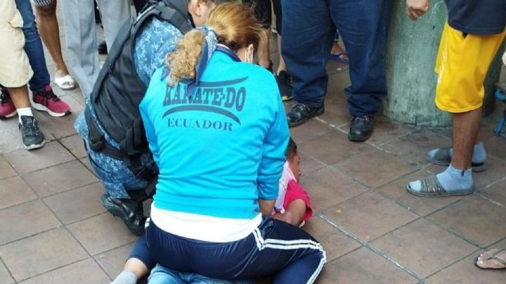 Campeona de MMA de Ecuador somete a hombre que golpeaba a mujer
