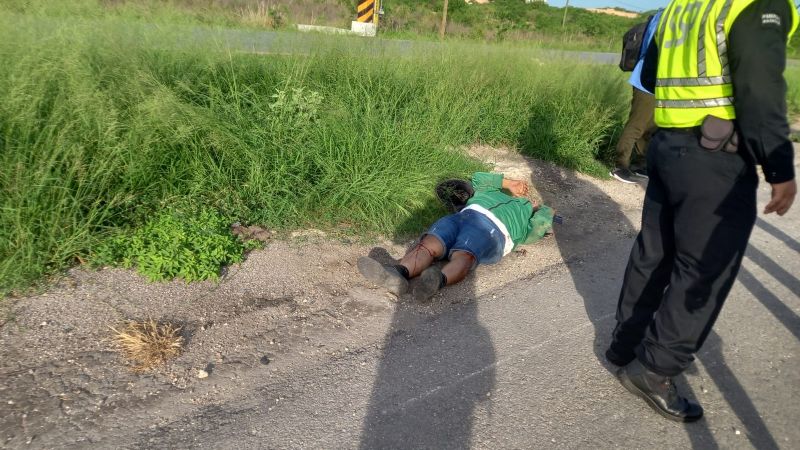Conductor atropella a motociclista en el Periférico de Mérida y se da a la fuga