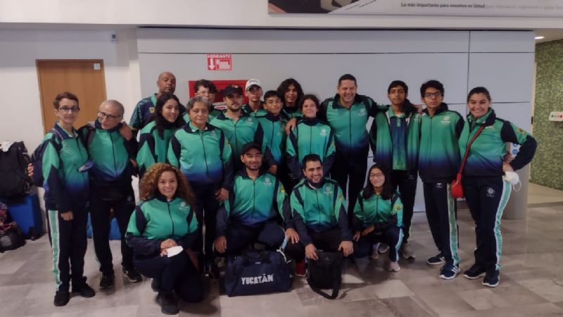 Juegos Nacionales Conade 2022: Delegación yucateca de karate lista para iniciar su participación