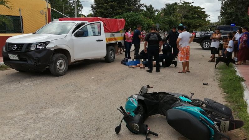 Tizimín: Imputan a conductor tras matar a una motociclista en Santa Rosa