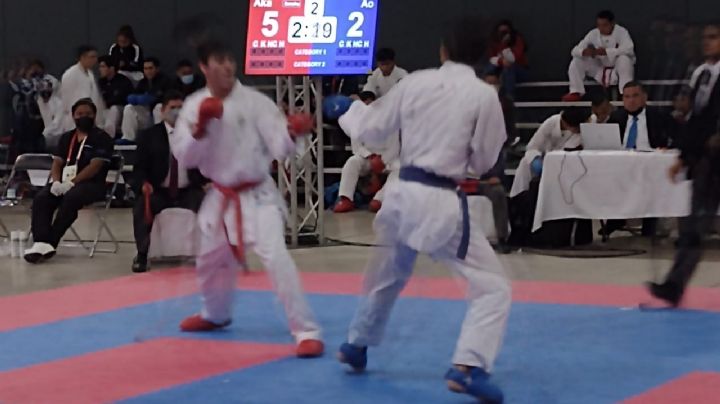 Sigue en vivo el combate del yucateco Francisco Espinoza en karate por el oro en los Juegos Conade 2022