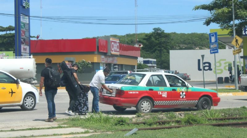 Salida de Volaris del aeropuerto de Campeche también afecta a los taxistas, aseguran
