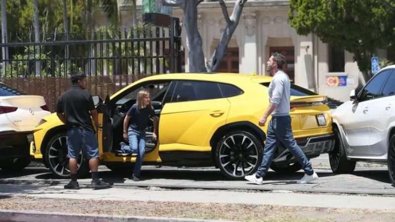 Hijo de Ben Affleck choca un Lamborghini contra un BMW