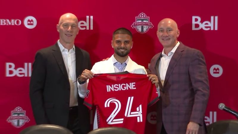 Insigne dice que llega al Toronto, en la MLS, por la familia y no el dinero