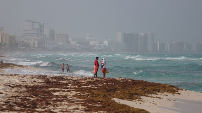 Clima en Cancún: Se esperan lluvias leves a fuertes durante el día