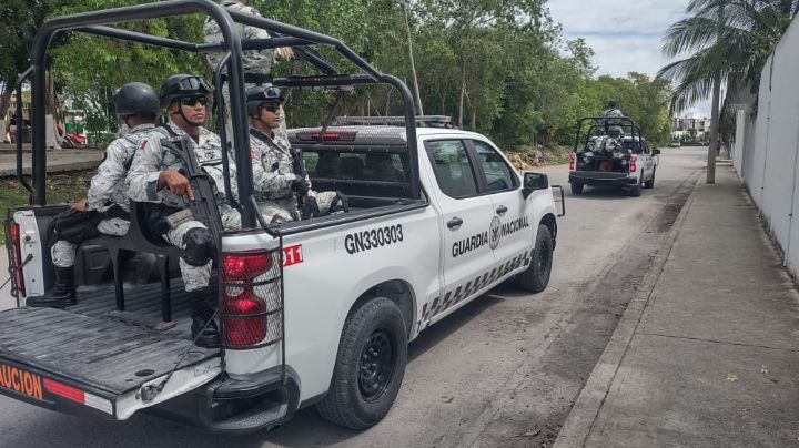 Guardia Nacional recorre calles de Quintana Roo y de cinco estados donde hay elecciones