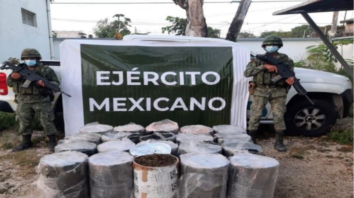 SESA 'corre' al conductor de la camioneta interceptada con droga en el Sur de Quintana Roo