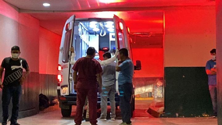 Motociclista muere en la ambulancia tras chocar en la avenida Gobernadores en Campeche