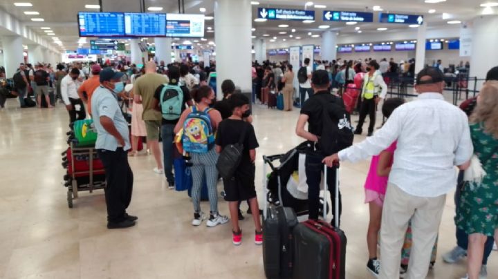 Cancelan tres vuelos a EU en el aeropuerto de Cancún: EN VIVO