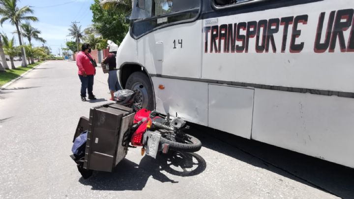 Cruz Roja de Campeche atiende a cinco repartidores por accidentes al día; declara delegada