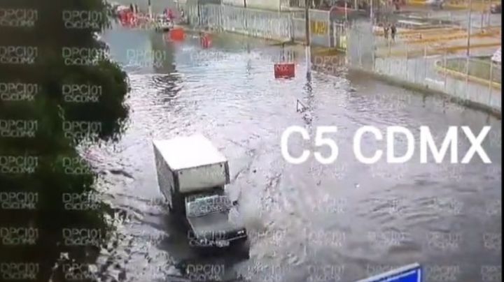 Fuertes lluvias causan afectaciones en la Ciudad de México