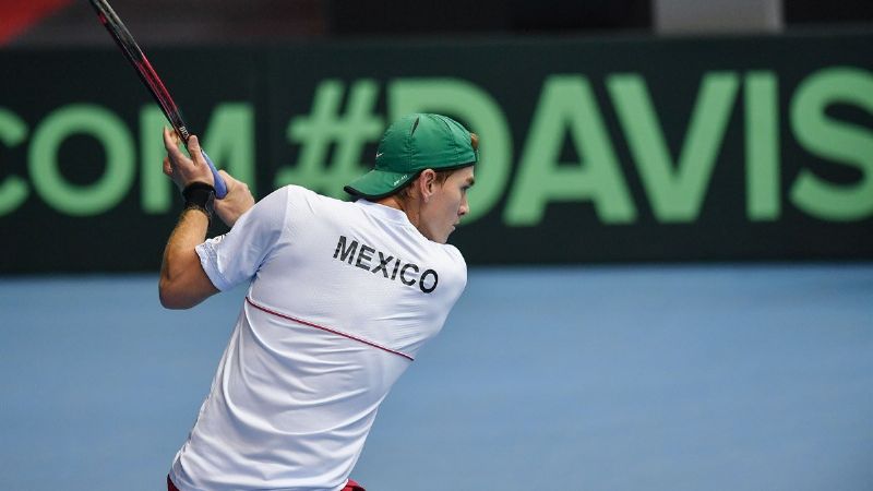 Suspenden a Luis Patiño, tenista mexicano, por dopaje
