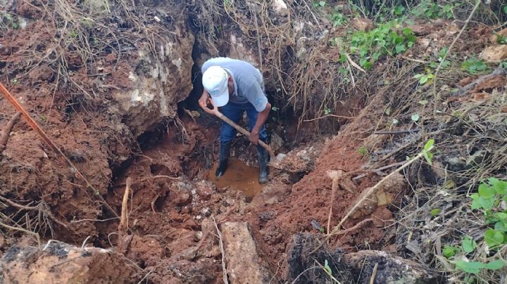 CAPA deja sin agua a Carrillo Puerto; demorará en reparar tubería dañada