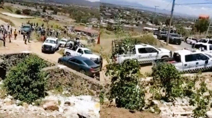 Desalojan a Guardia Nacional a golpes en Cuautepec de Hinojosa, Hidalgo