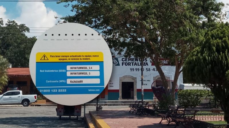 Pobladores de Baca acusan a Telmex por el fallo en su internet desde hace 96 horas