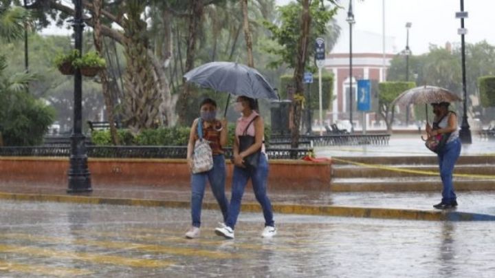 Clima Mérida: Canal de baja presión provocará chubascos