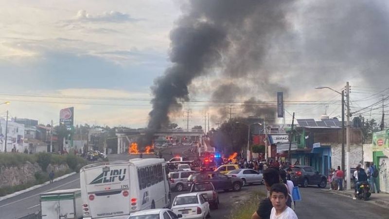 EU emite alerta de seguridad por bloqueos y enfrentamientos en Guadalajara