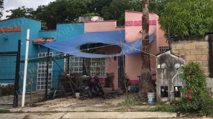 Rafaguean una vivienda en el fraccionamiento Costa Azul II de Cancún