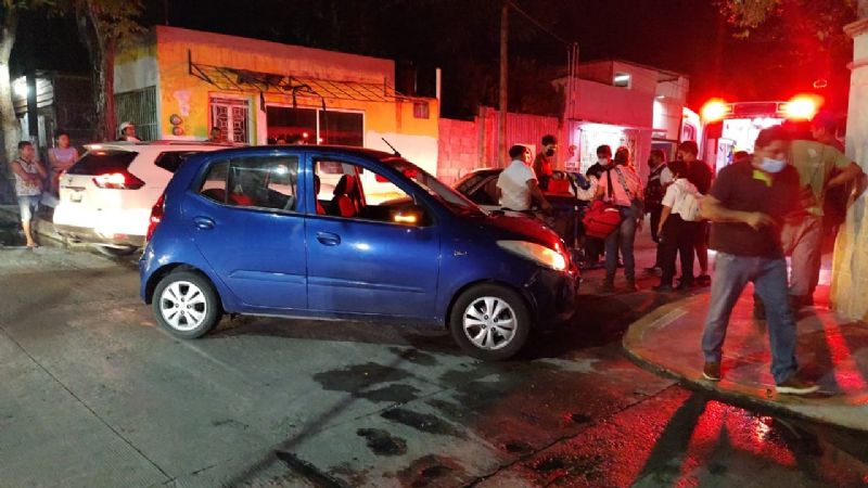 Dos mujeres lesionadas tras un accidente en Ciudad del Carmen