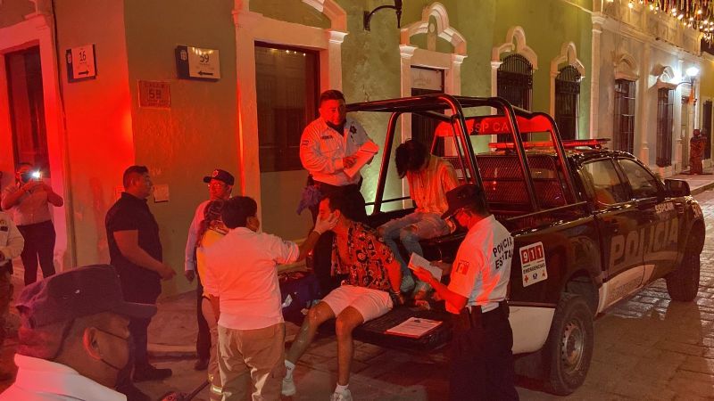 Zafarrancho en el bar 'Odisea' en Campeche deja dos detenidos