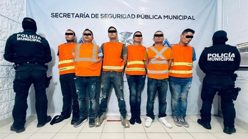 Detienen a 10 presuntos responsables tras jornada violenta en Ciudad Juárez