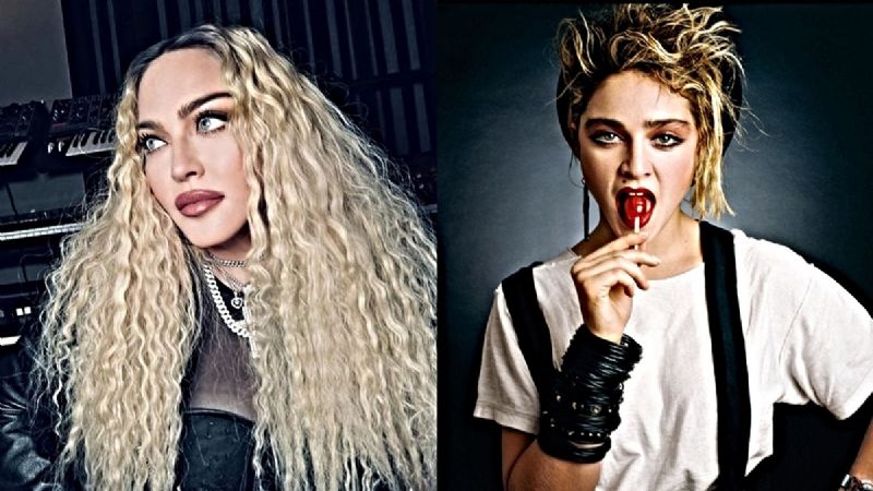Madonna, a horas de cumplir 64 años, posa en atrevida lencería de encaje
