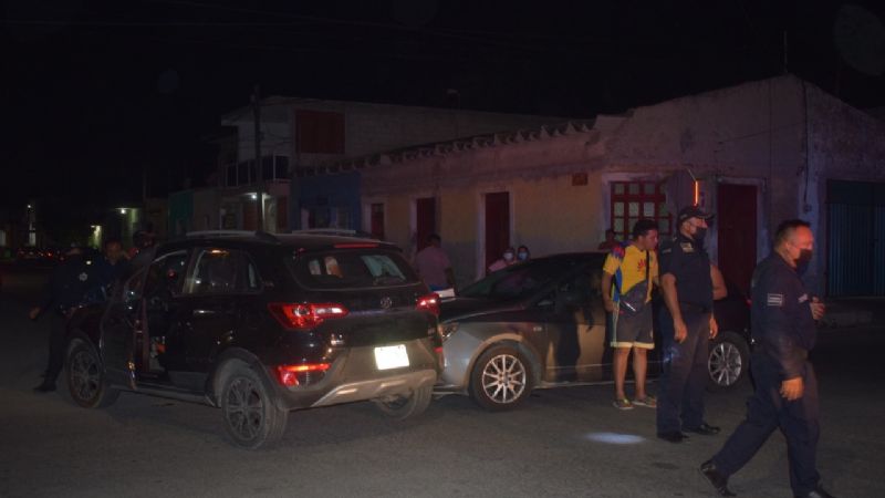 Accidente vial en Progreso deja a mujer con crisis nerviosa