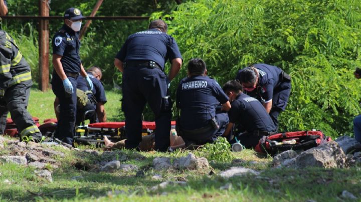 Joven turista, grave en el hospital tras caer en un pozo cerca del Museo del Mundo Maya en Mérida
