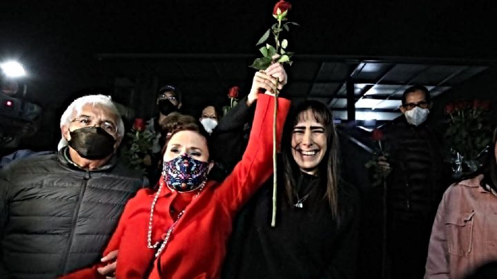 Así festejó Rosario Robles su liberación tras permanecer tres años en Santa Martha Acatitla: FOTO