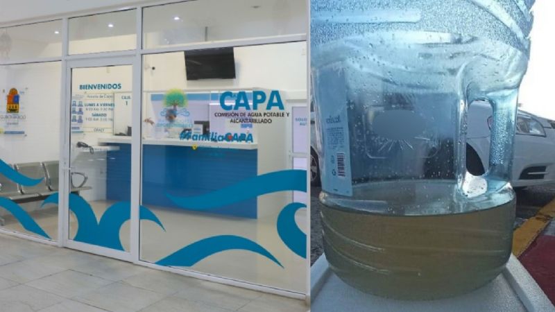 CAPA envía agua sucia a vecinos de Chetumal tras días sin el servicio