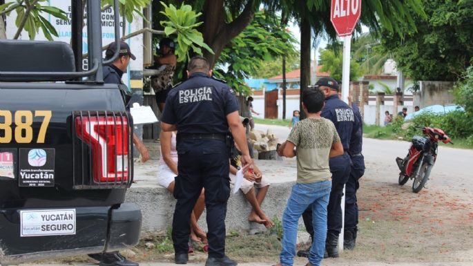 Tras persecución, policías detienen a niño de siete años con droga en Chicxulub Puerto
