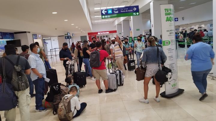 Aeropuerto de Mérida programa 60 vuelos este lunes de regreso a clases en Yucatán