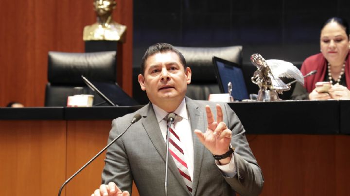 Alejandro Armenta Mier es elegido como candidato de Morena a la Presidencia del Senado: VIDEO