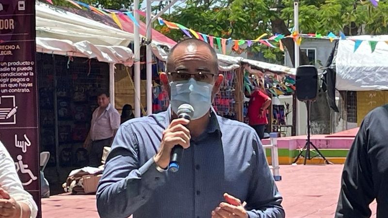 Delegado de la Profeco evade cuestionamientos sobre la falta de una sede en Ciudad del Carmen