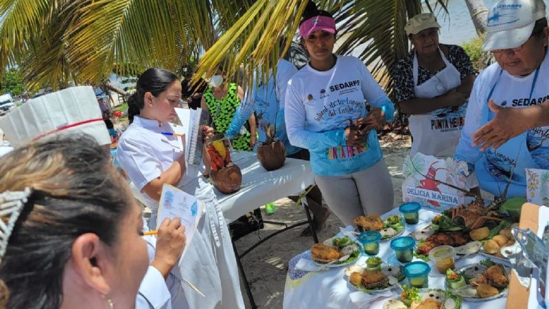 Feria de la Langosta reúne el mejor sazón de la zona Sur de Quintana Roo