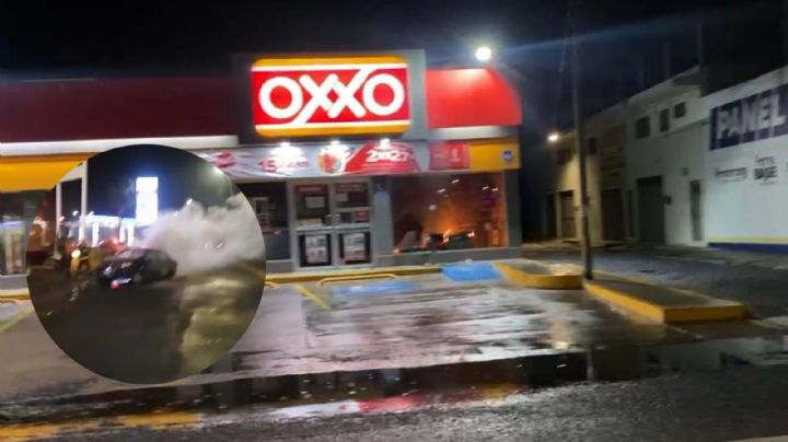 Queman Oxxos, farmacias y vehículos en Guanajuato y Jalisco por enfrentamiento